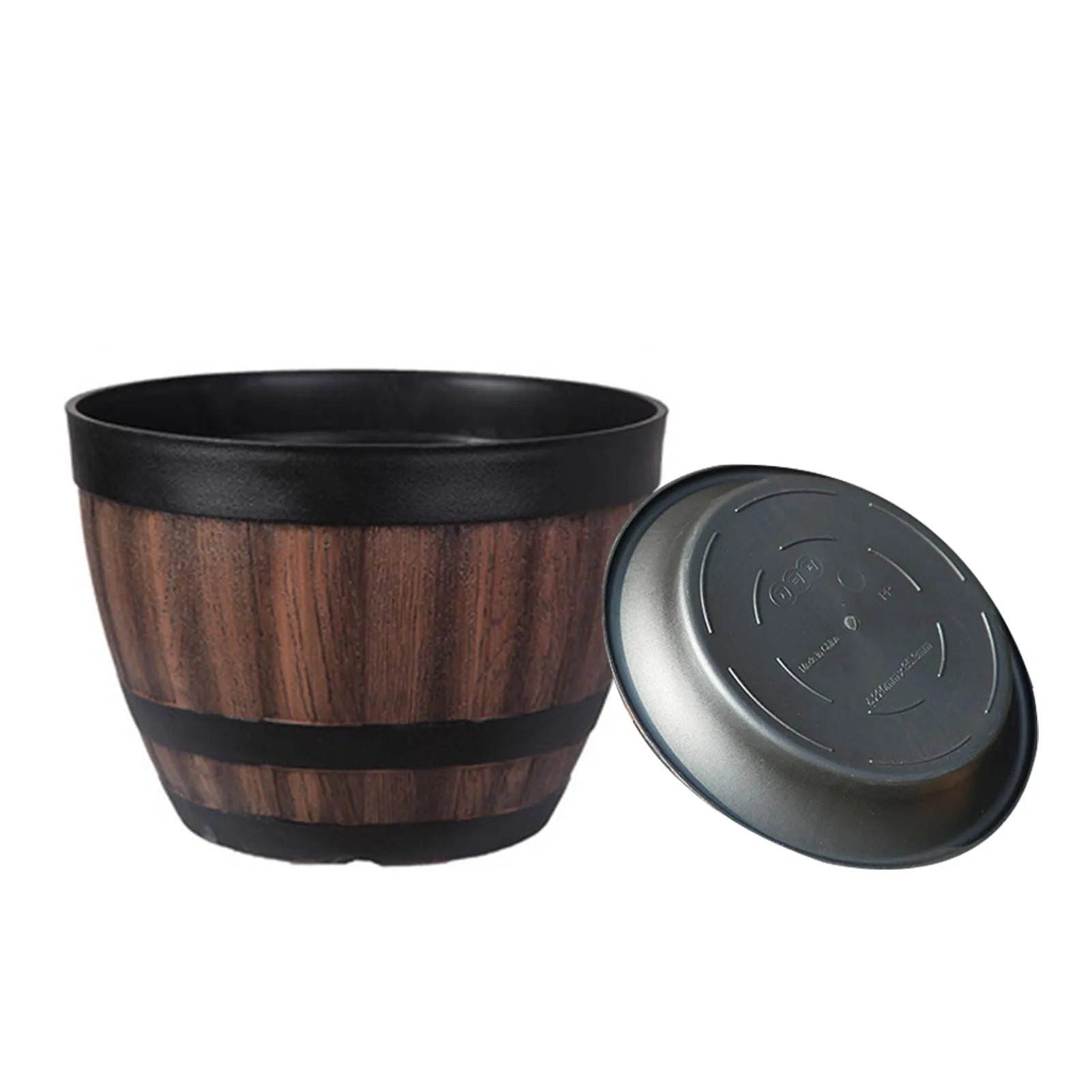 maceta grande madera