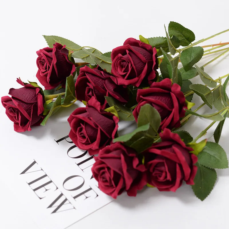 rosas artificales
