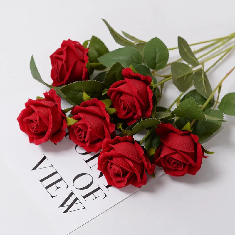 rosas artificiales clasicas