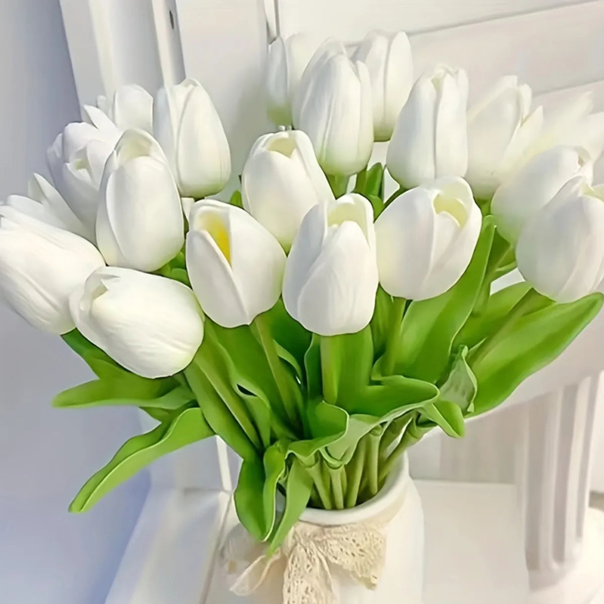 tulipanes artificiales