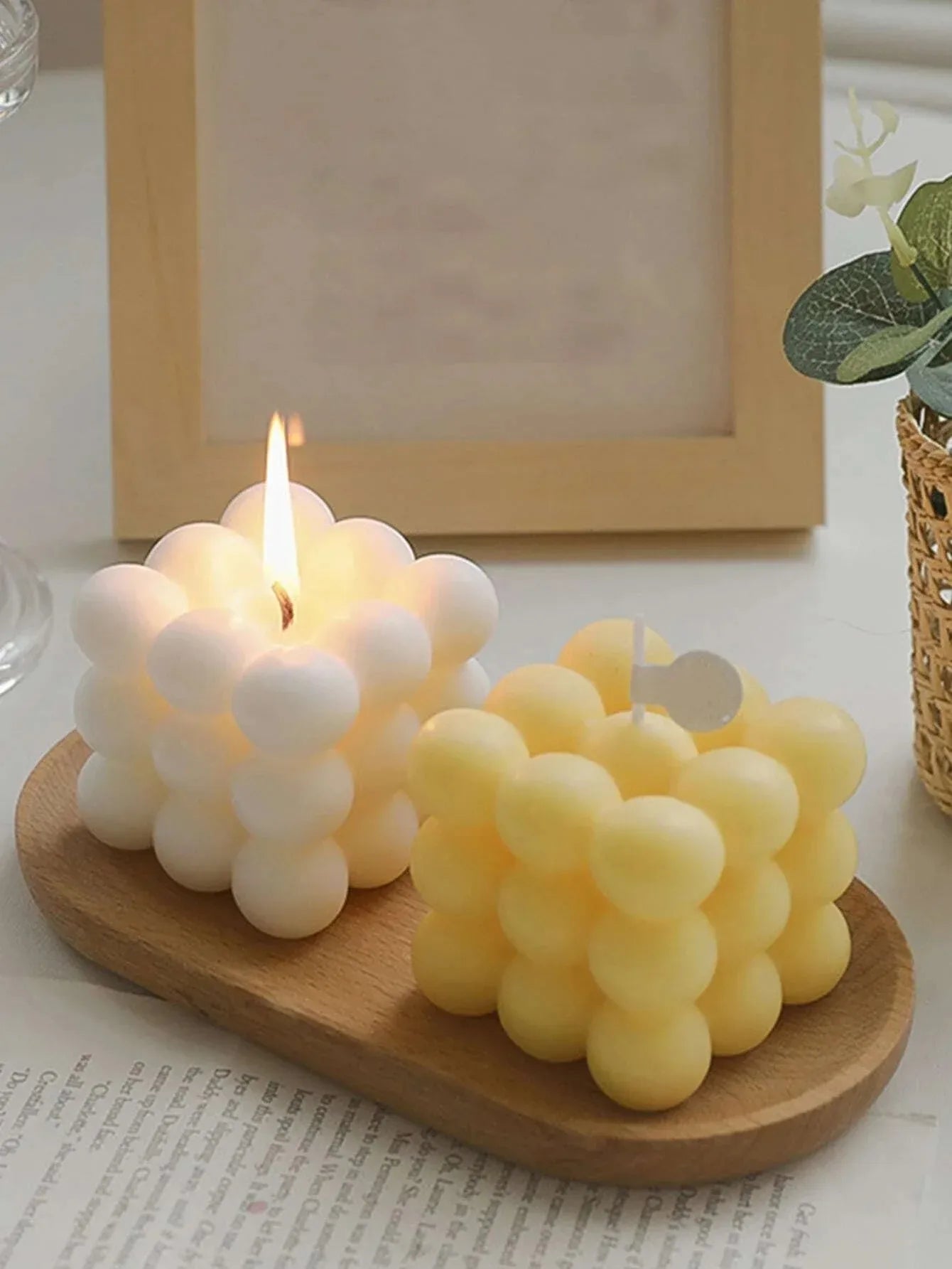 velas hechas a mano